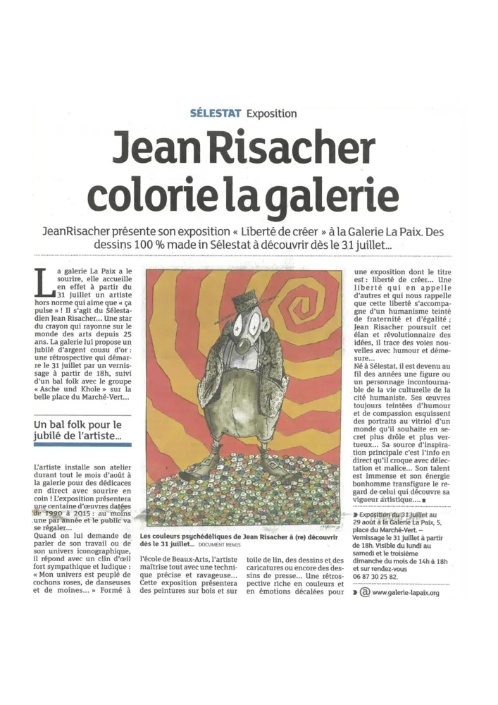 Jean Risacher Presse DNA